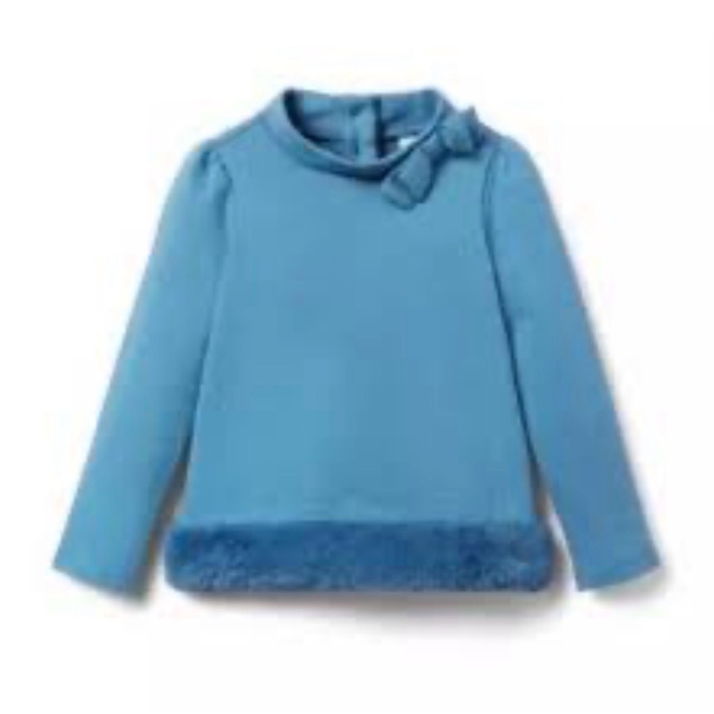 Blue Long Sleeve winter top